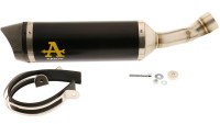 Silenziatore terminale Slip-On Arrow Thunder Black Line